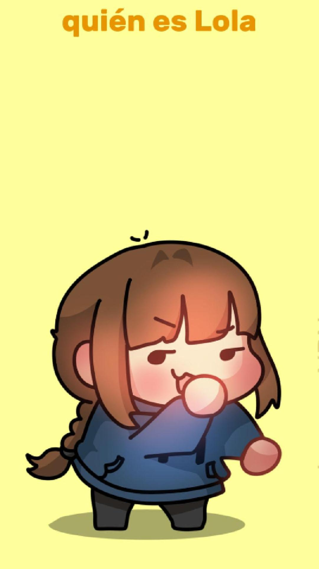 MOMOI - ¿QUIEN ES LOLA?